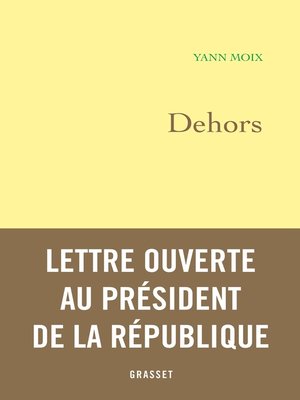 cover image of Dehors